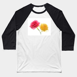 Two Lovers As roses Baseball T-Shirt